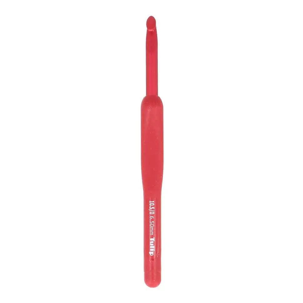 ETIMO Red Crochet Hook with Cushion Grip
