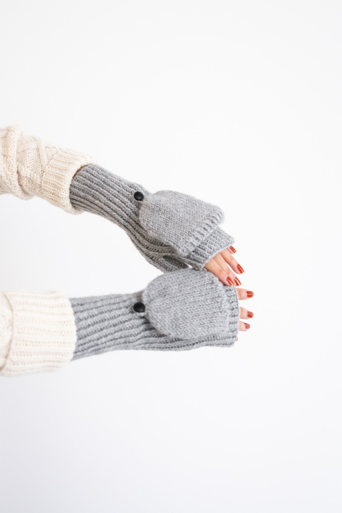 Mitts with Finger Covers Yarn Set