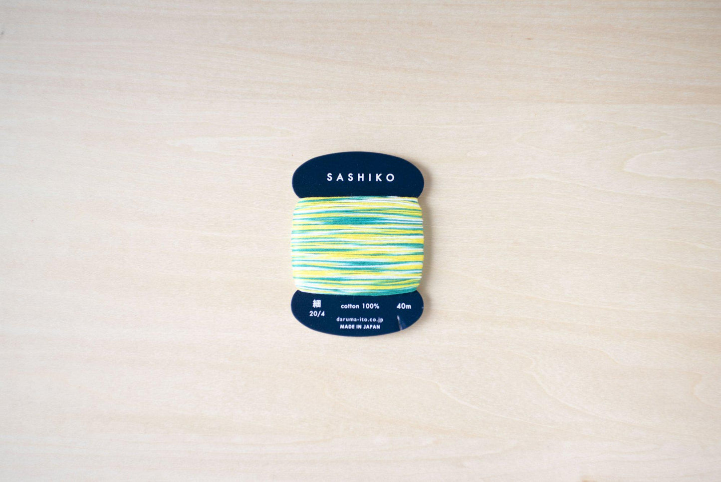 Sashiko Thread Card Multi-Color Kasuri (Thin)