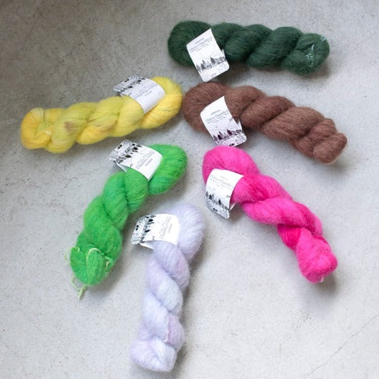 Flutter Hand-Dyed (Kurumi)