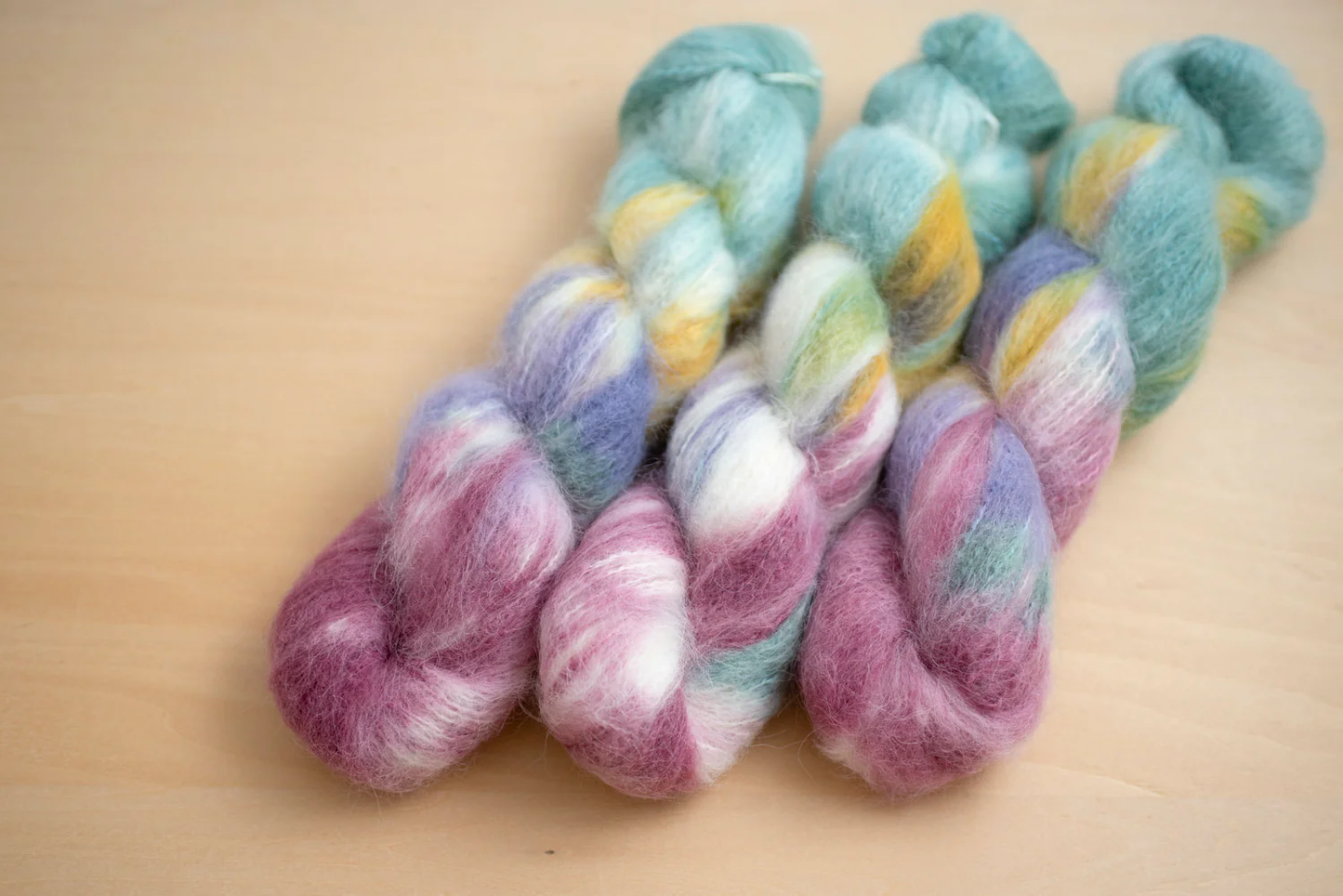 Flutter Hand-Dyed (Kurumi)