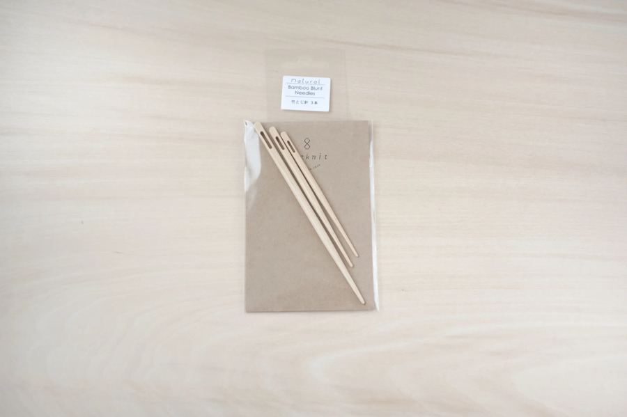 Seeknit Shirotake Bamboo Blunt Needle Set