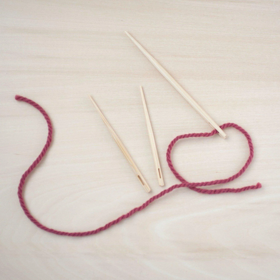 CarryC Long Interchangeable Bamboo Knitting Needle Set – amirisu