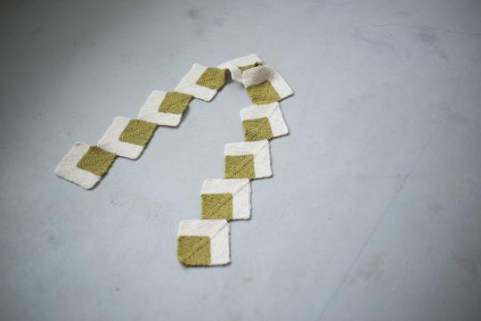 Hishi Mochi Scarf - Printed Pattern No. 07