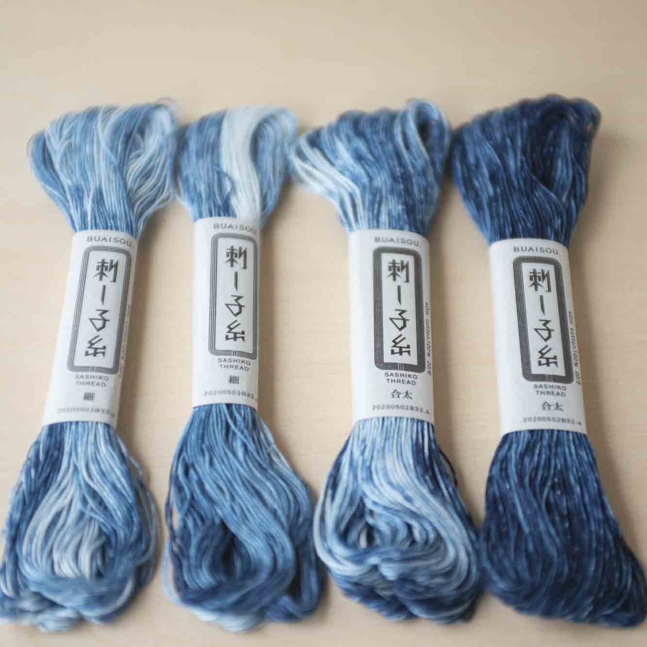 Sashiko Thread Hand-Dyed by BUAISOU