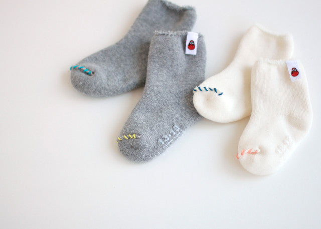Baby Socks Embroidery Kit