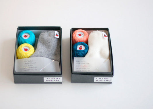 Baby Socks Embroidery Kit