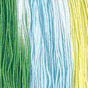 Sashiko Thread Skein (Thick) Multi Color - 100M
