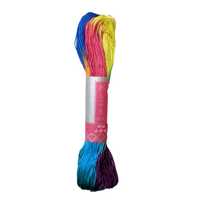 Sashiko Thread Skein (Thick) Multi-Color