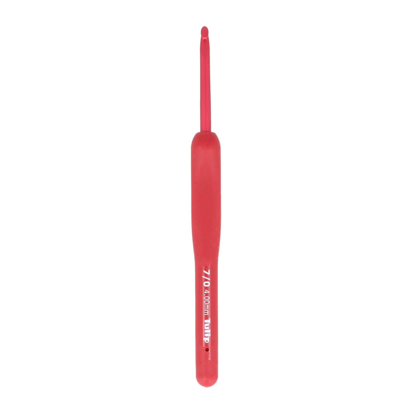 ETIMO Red Crochet Hook with Cushion Grip