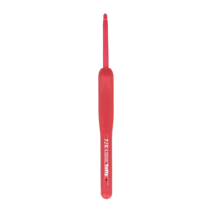 ETIMO Red Crochet Hook with Cushion Grip