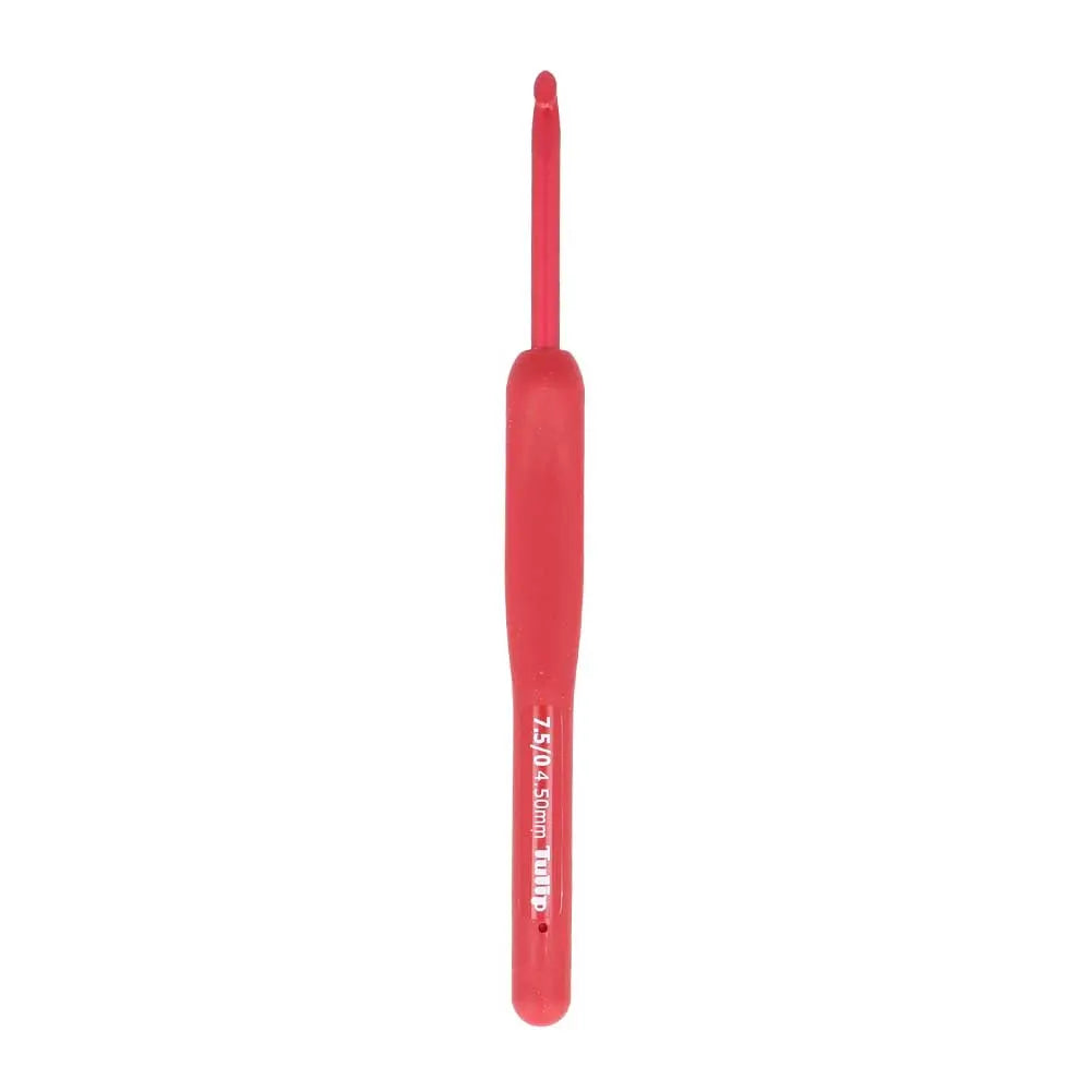 ETIMO Red Crochet Hook with Cushion Grip
