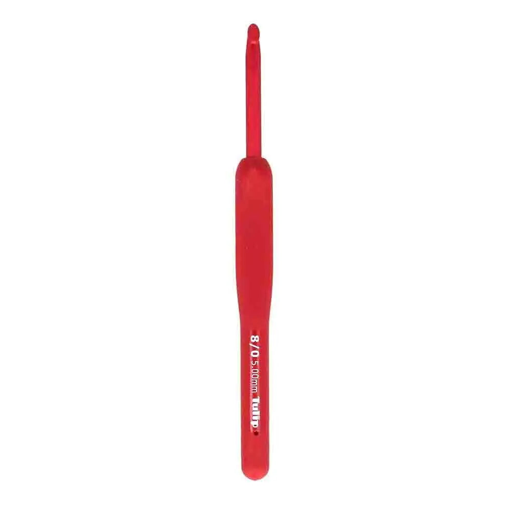 ETIMO Red Crochet Hook with Cushion Grip
