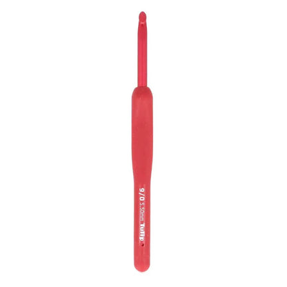 ETIMO Red Crochet Hook with Cushion Grip