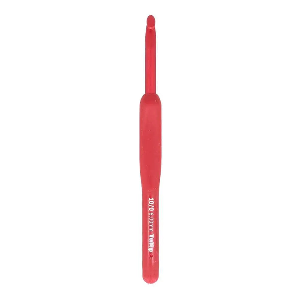 ETIMO Red Crochet Hook with Cushion Grip