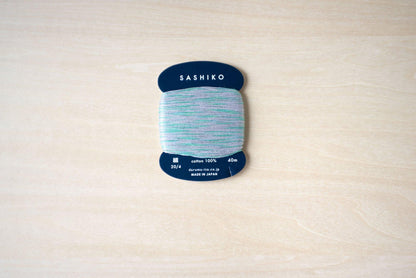 Sashiko Thread Card Multi-Color Kasuri <Thin>