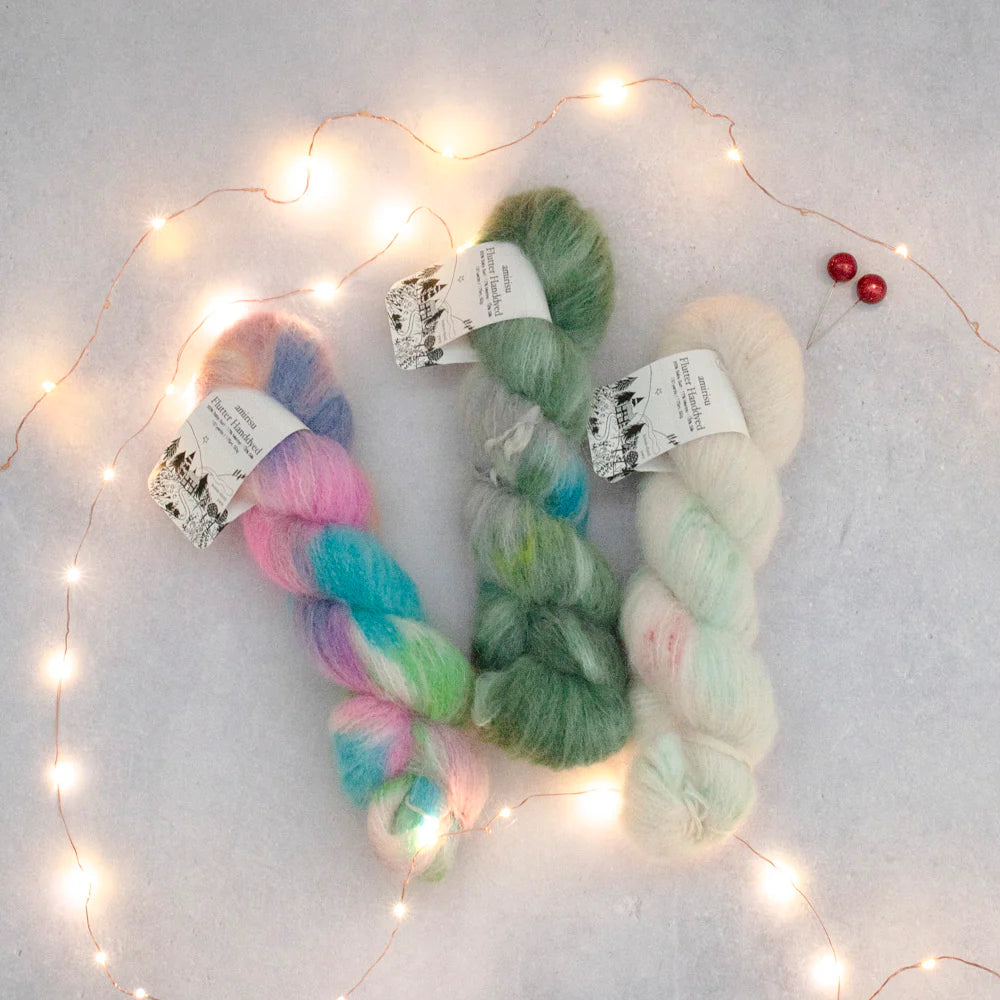 Flutter Hand-Dyed (Kurumi)