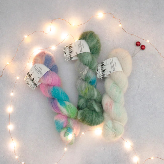 Flutter Hand-Dyed (Kurumi)