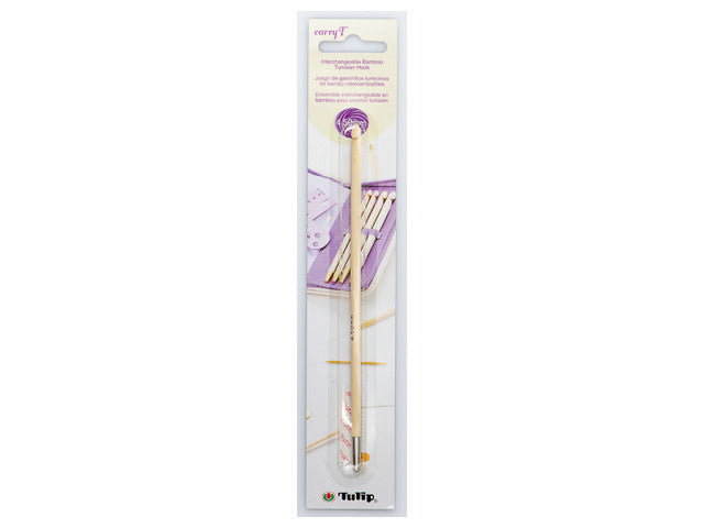 CarryT Interchangeable Bamboo Tunisian Hooks