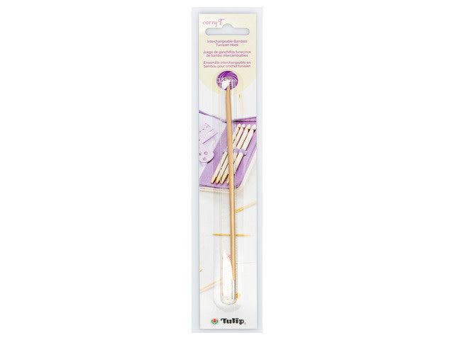 CarryT Interchangeable Bamboo Tunisian Hooks