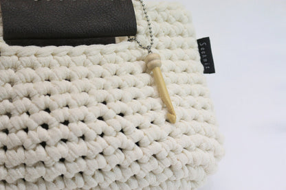 Seeknit Bamboo Crochet Hook Key Chain Type Ball