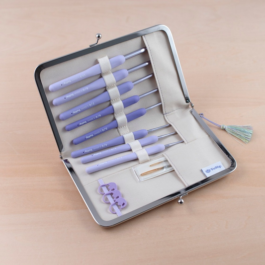 ETIMO Murasaki Crochet Hook with Cushion Grip Set
