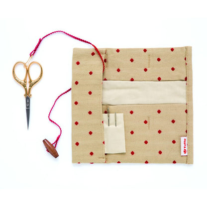 ETIMO Red Crochet Hook with Cushion Grip Set