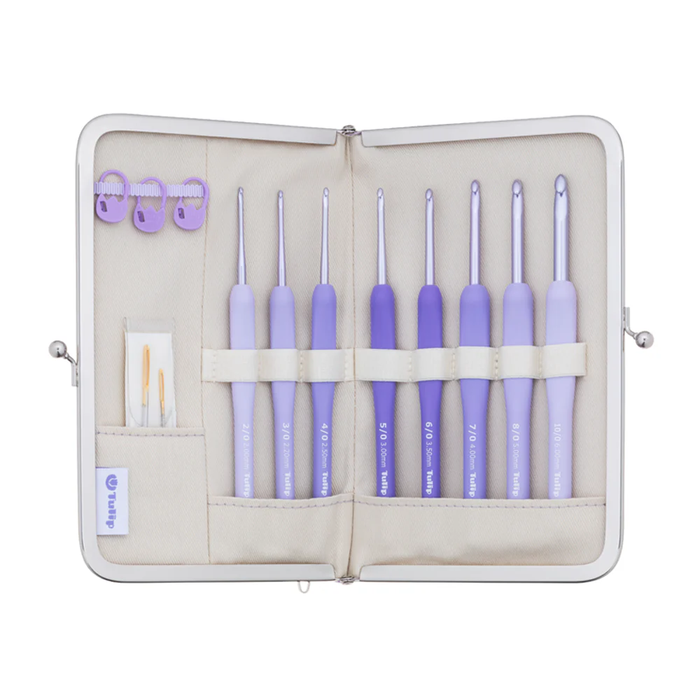 ETIMO Murasaki Crochet Hook with Cushion Grip Set