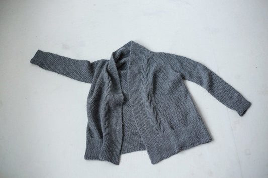 Tsukushi Cardigan - GENMOU Printed Pattern #09