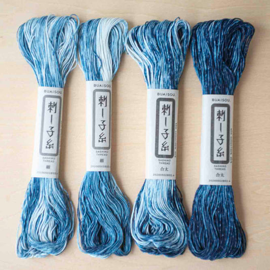 Sashiko Thread Hand-Dyed by BUAISOU