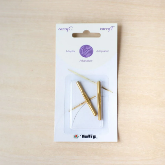 CarryC Long Fine Gauge Interchangeable Bamboo Knitting Needle Set – amirisu  kurumi