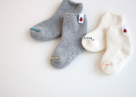 Baby Socks Embroidery Kit
