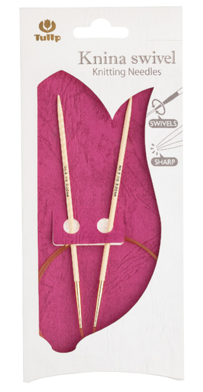 Knina Swivel Knitting Needles 32" (80cm)